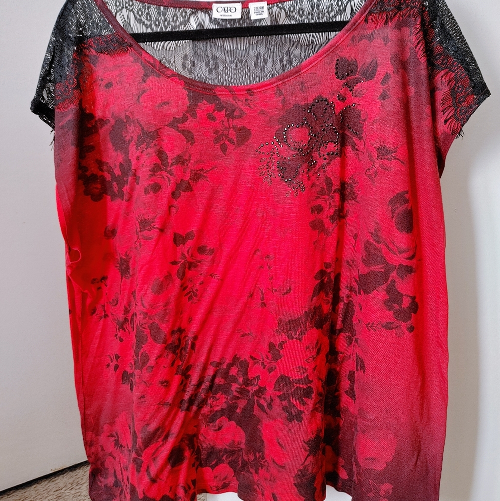 Cato lace top
